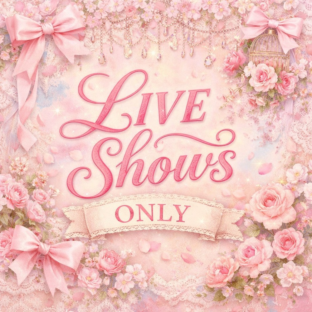 Bid on your favorite items 
For live shows only